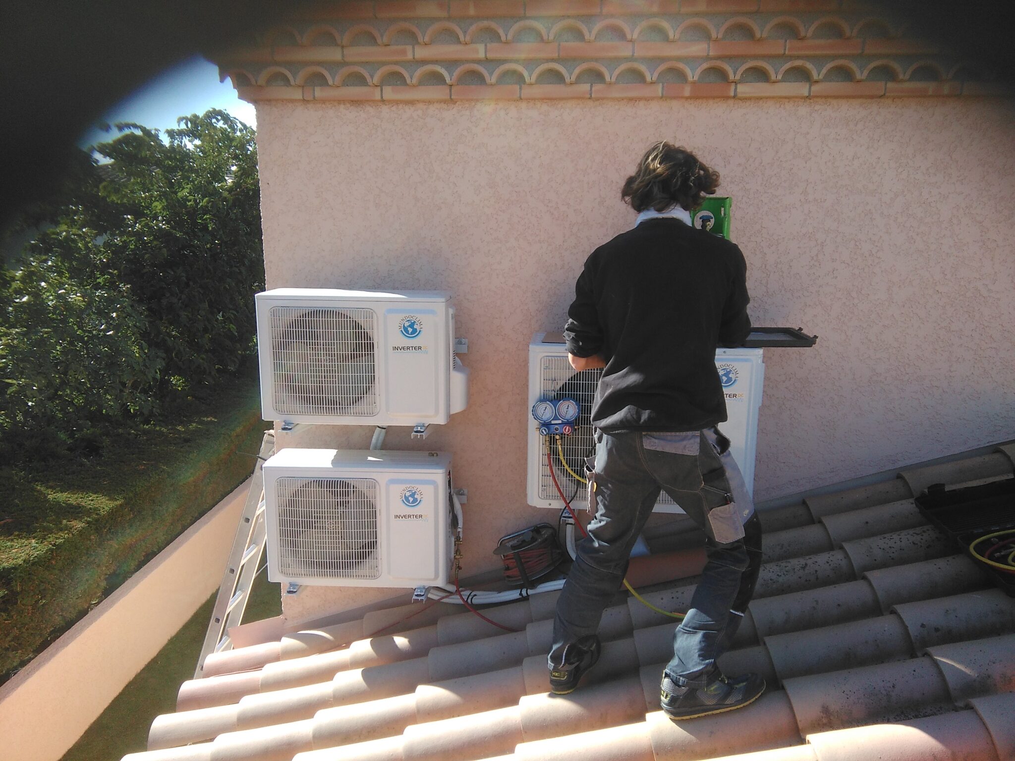 Installation de 3 unités extérieures à Canet en Roussillon