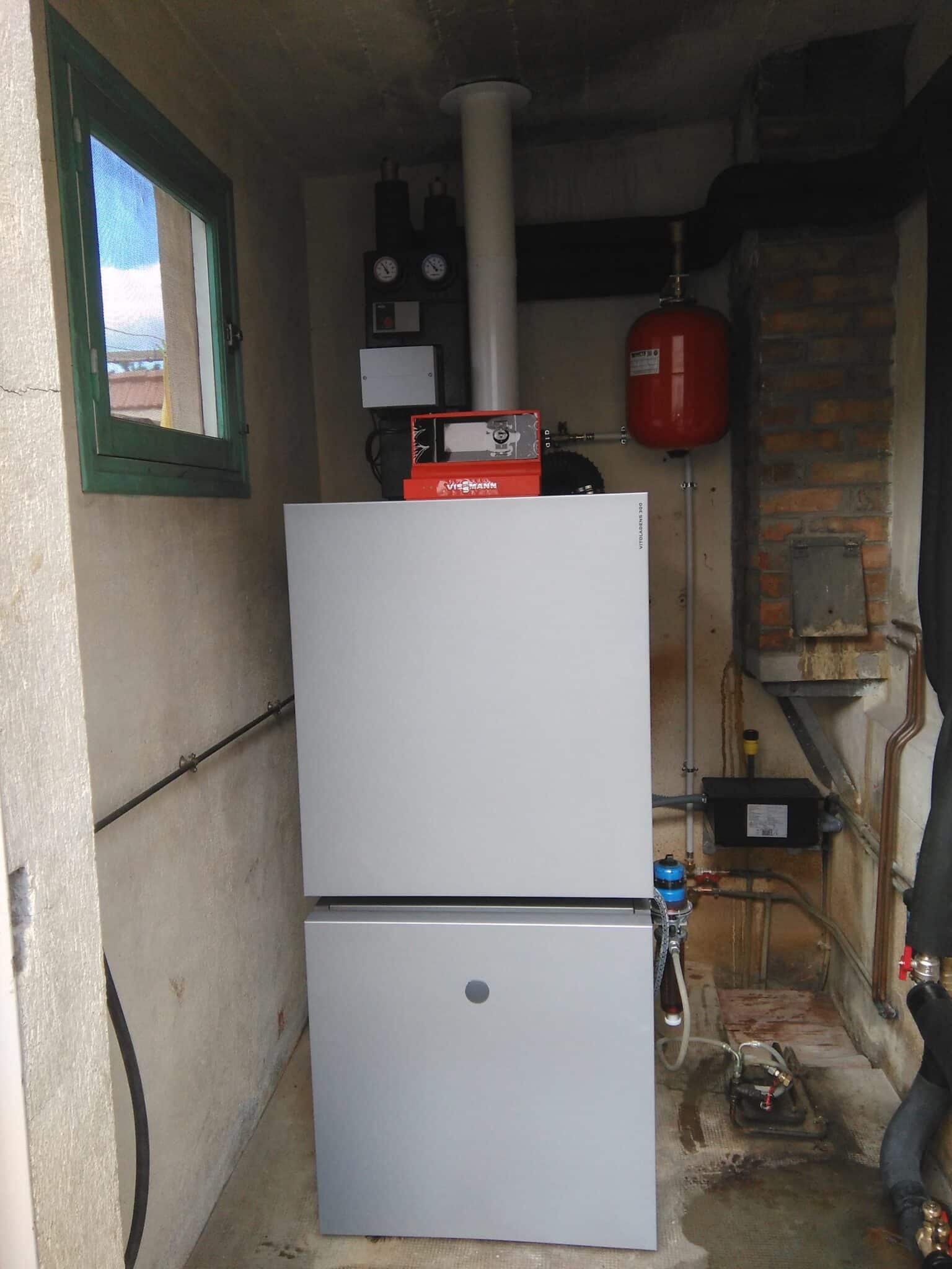 Installation d'une chaudière Viessmann compatible biofioul à Canohès