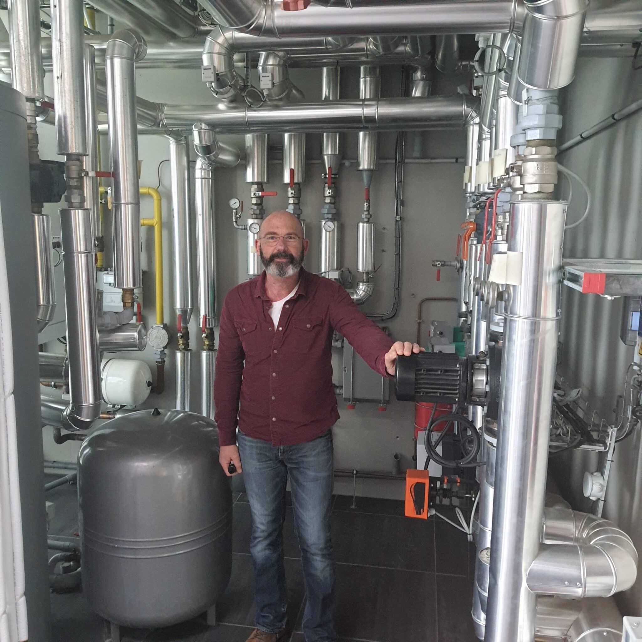 Installation chaufferie Viessmann