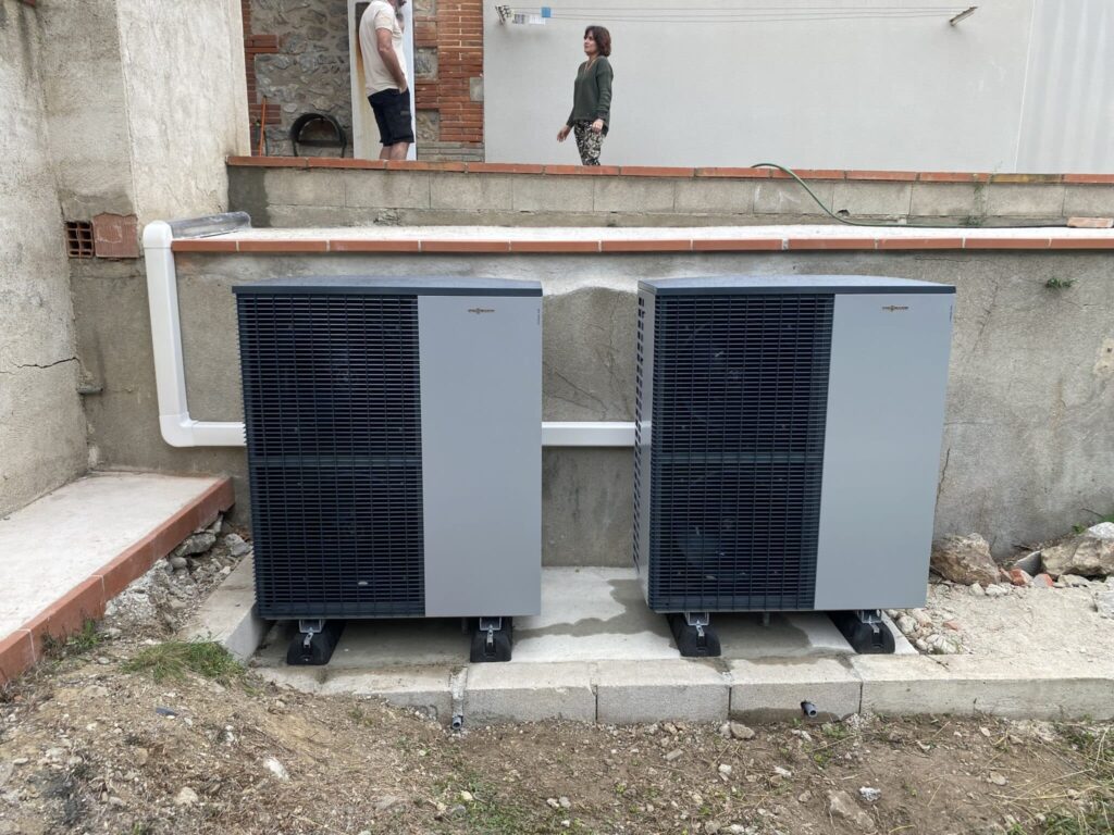 Cascade de deux Vitocal 200-S sur un circuit radiateur