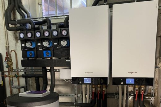 Cascade de deux Vitocal 200-S sur un circuit radiateur